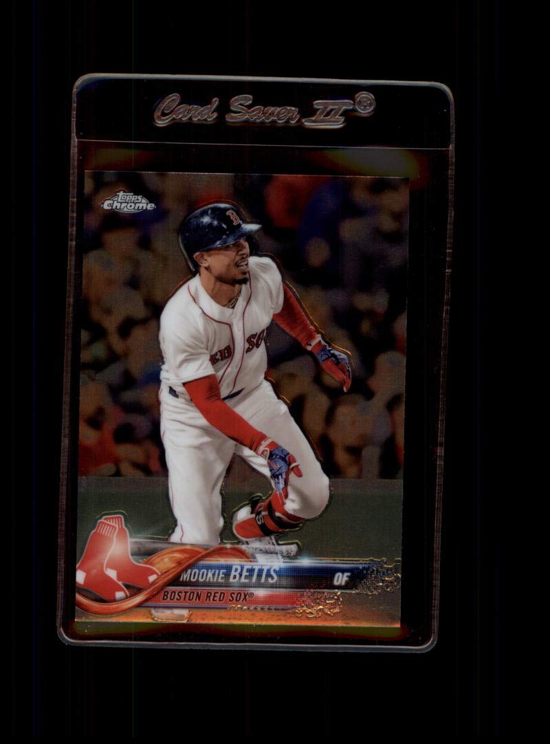 Amazon.com: 2018 Topps Chrome #183 Mookie Betts Boston Red Sox Baseball Card  - GOTBASEBALLCARDS : Collectibles & Fine Art