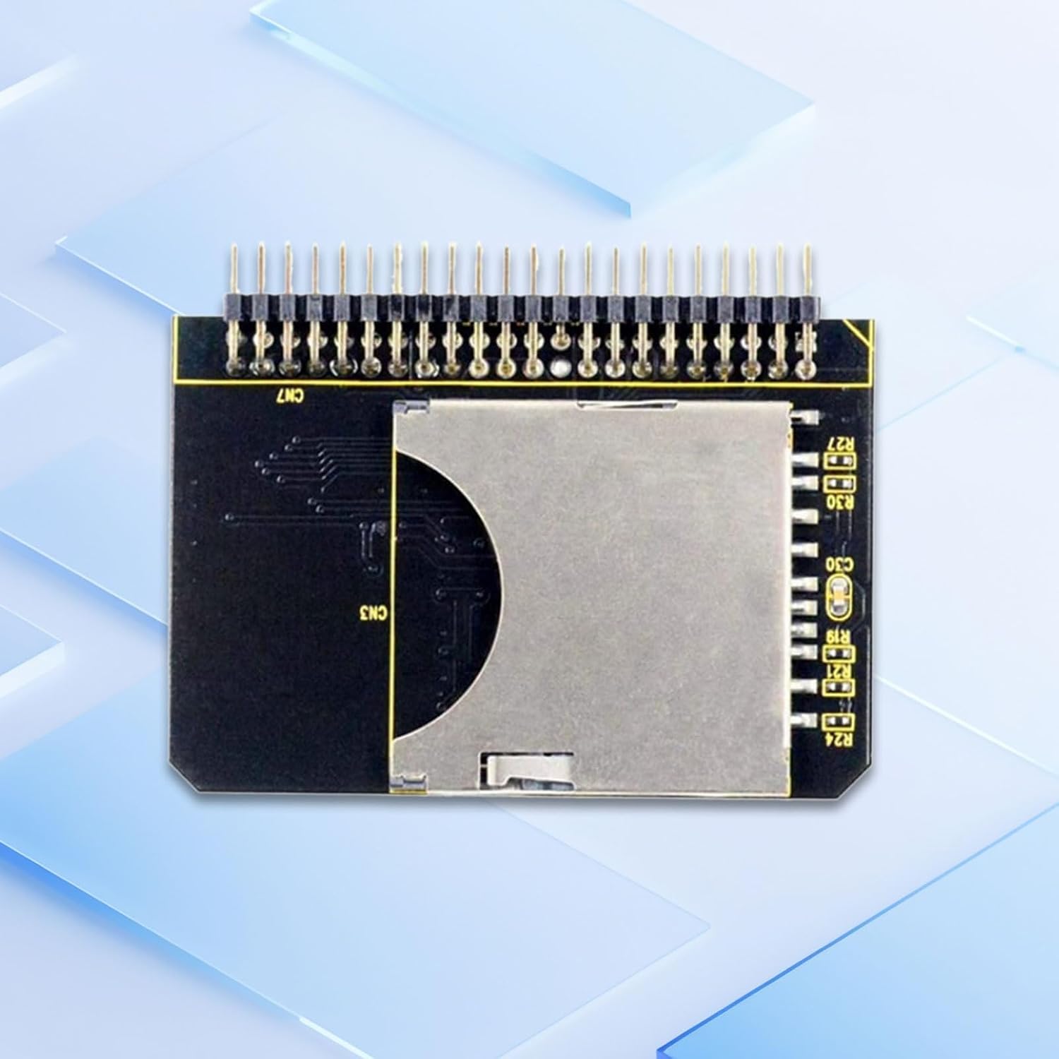 Efficient Memory Card to 2.5In Adapter 44Pin Male Connectors for Old Laptops Supports Various Memory Conversion to IDE Adapter