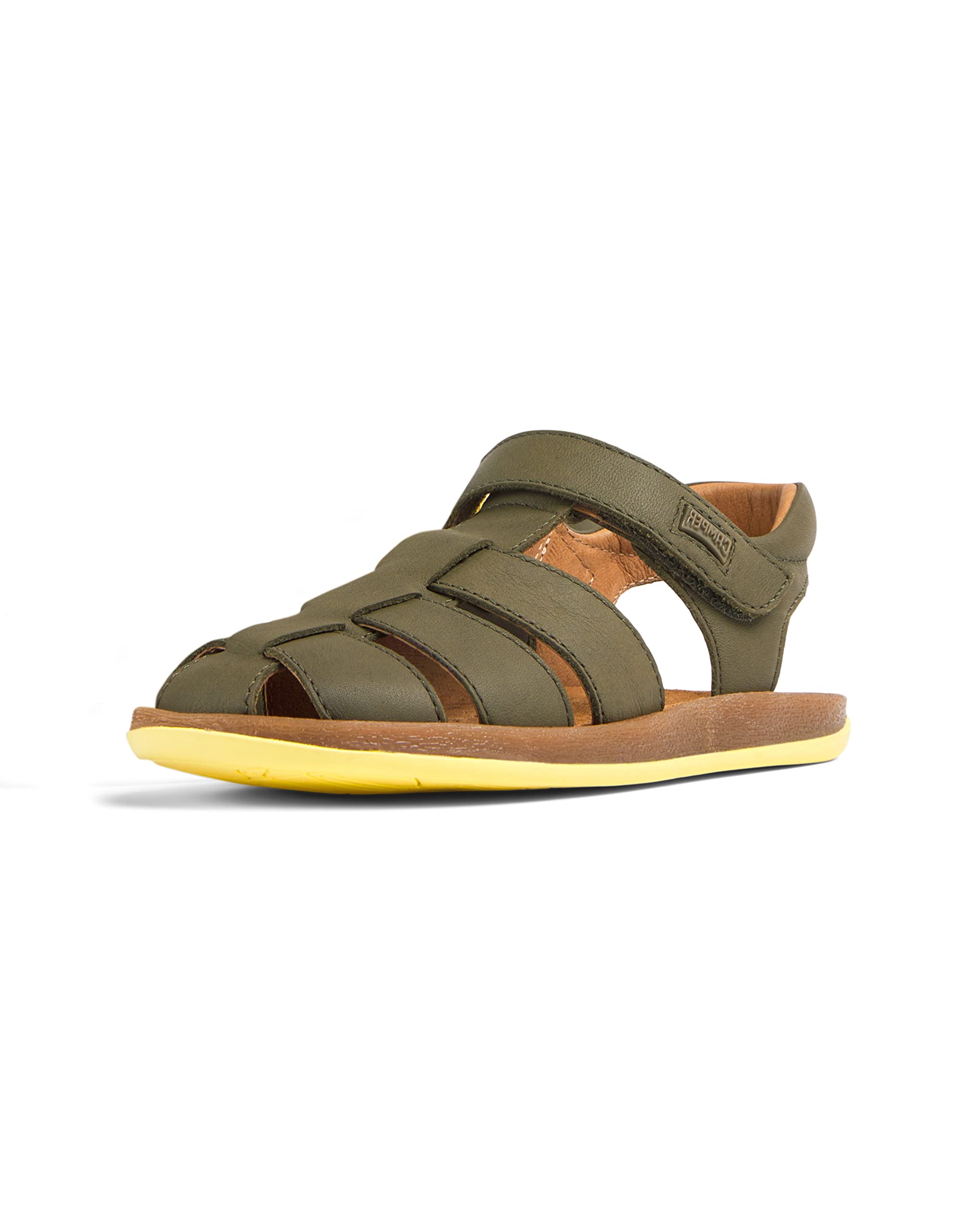 Camper Boy's Bicho Kids-80177 Sandal, Green, 13 UK Child