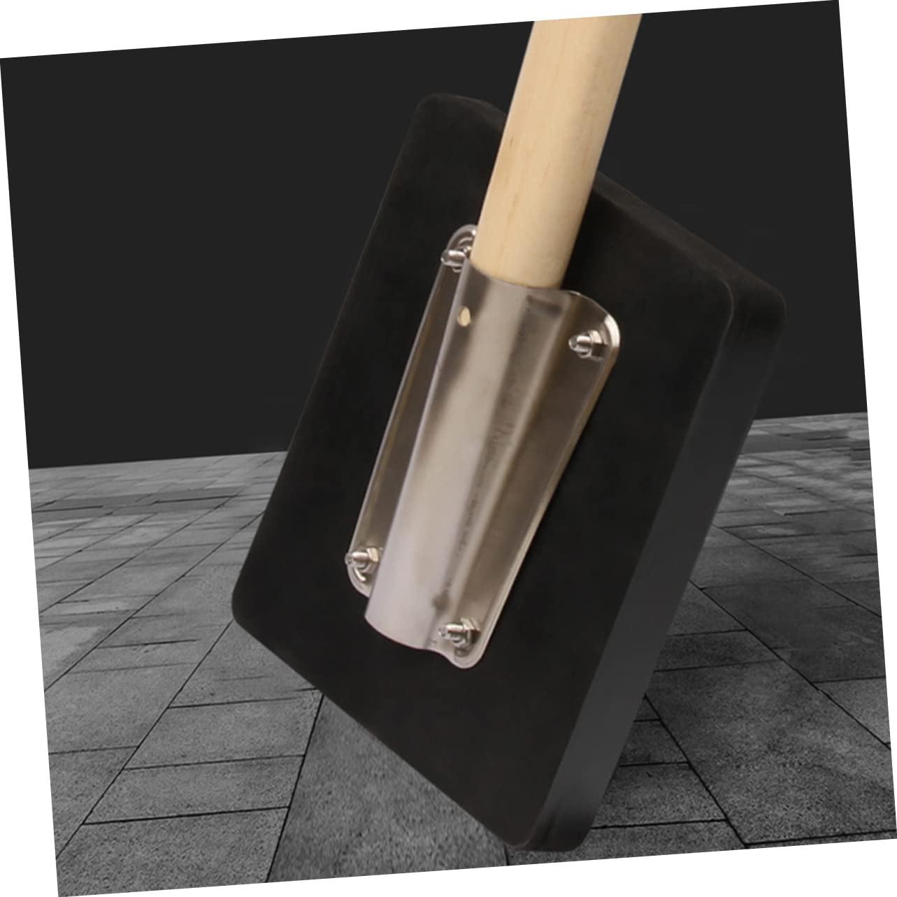 OSALADI Maillet en Caoutchouc Maillet de Pavage Outil de Carrelage à Poignée Bois Grip Confortable pour Pose de Carreaux
