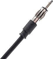 Vista 6 de AntennaMastsRus - Kit de antena negra AM-FM Rubber Ducky de 15 pulgadas compatible con Case IH New Holland Farmall McCormick Steyr