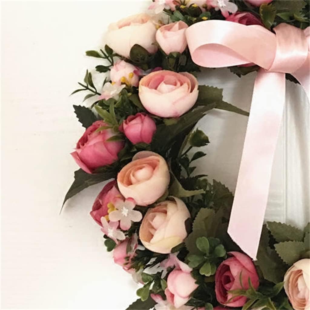 Simulated Flowers Fake Flower Rings Door Decorations Wall Decorations Wedding Room Decorations