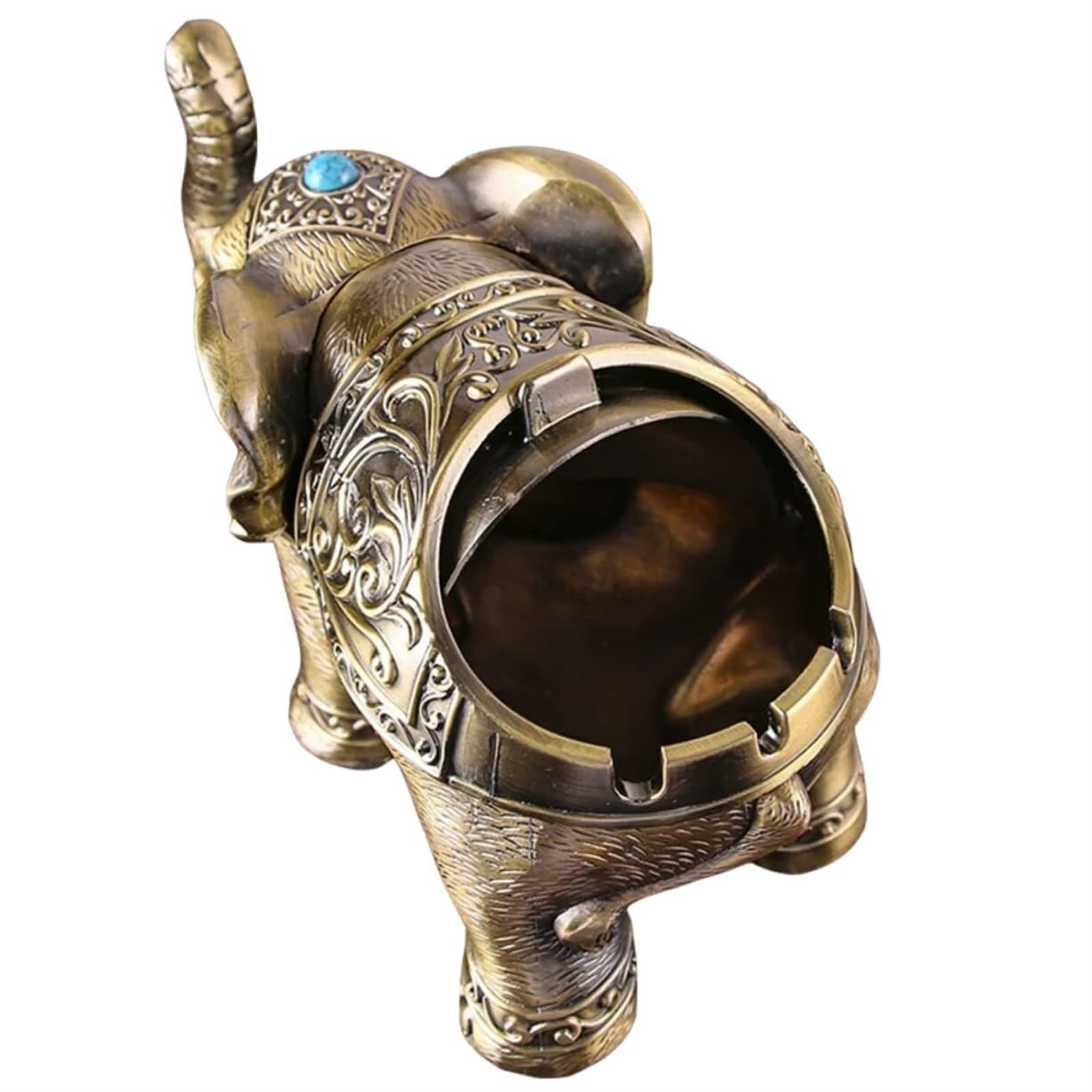 ashtray, Desktop Ashtray 1Pcs Elephant Car Odor Ash Holder Tabletop