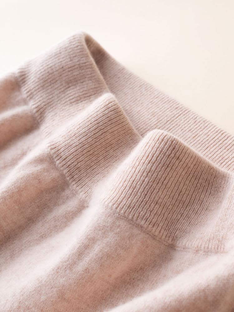 Dninmim Falda De Talle Alto De Lana para Mujer Faldas Midi con Abertura Lateral En Forma De A para Otoño E Invierno