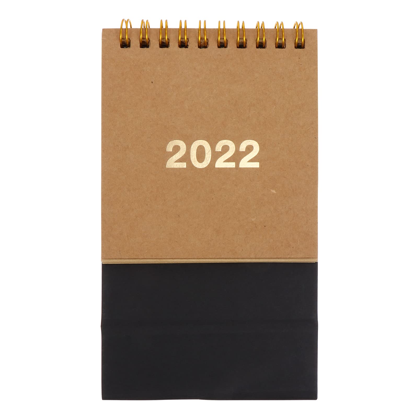 10 Stück 2022 2022 unbedruckter Tischkalender Notizkalender 2022 Kalender einfacher Kalender Retro-Dekor Schreibtischdekoration Kalender für Schreibtisch Büro Papier Tischdekoration kleine