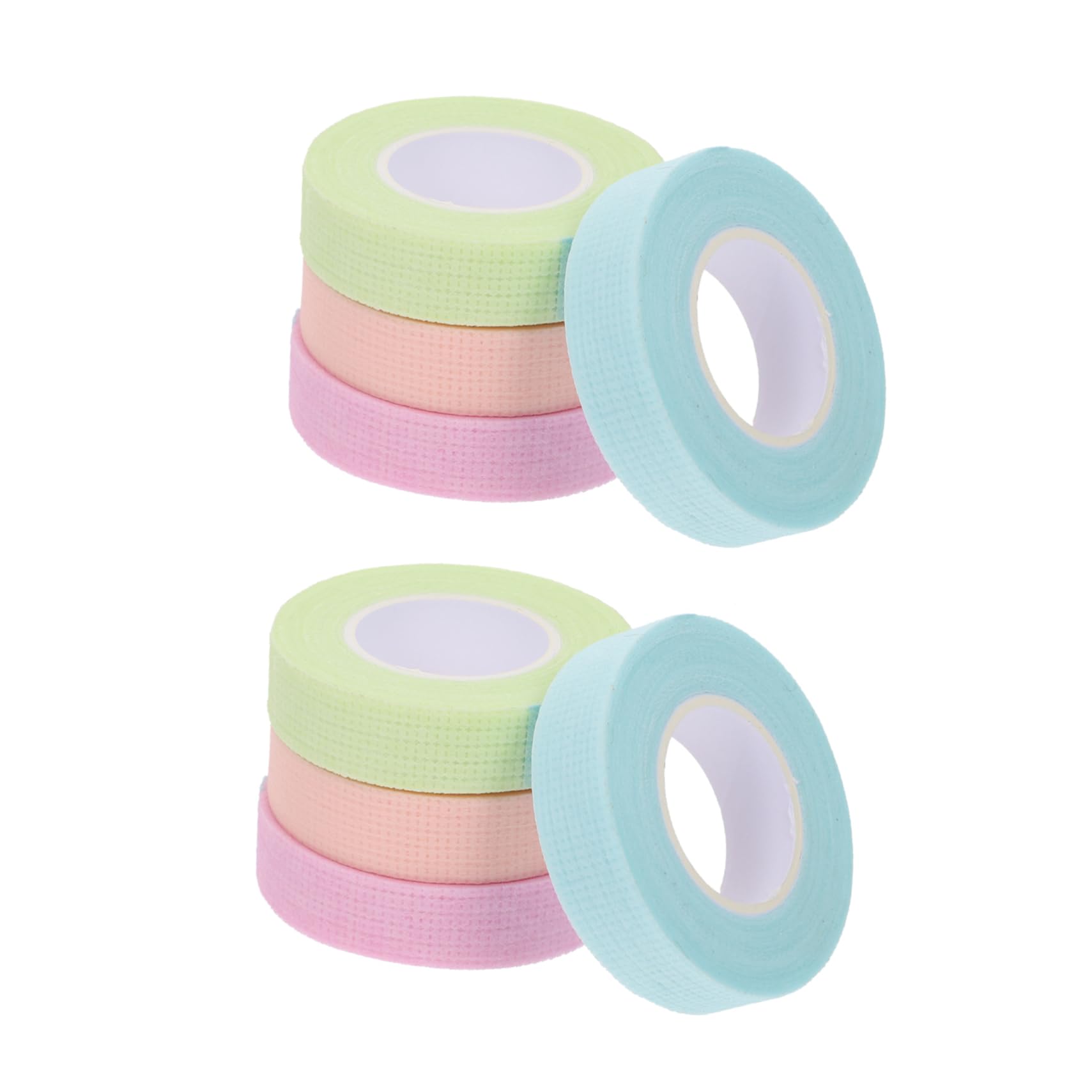 Didiseaon Lash Extensions Supplies 8pcs Disposable Bands Non-woven Eyelash Extension Wraps Eye Makeup Tape