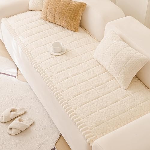 Miniatura 2 de Funda de sofá mullida para mascotas, fundas de sofá para perros, lavable, antideslizante, protector de cojín, apto para mascotas