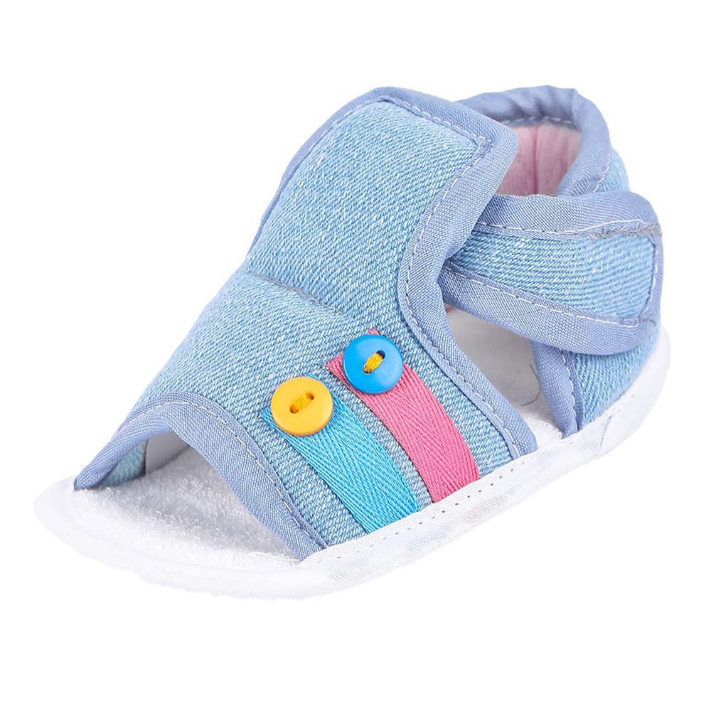Hopscotch Baby Boys and Baby Girls PU Infant Casual Sandals in Blue Color, UK:4 (ITB-3630779) (B0B7RKJMLN) Amazon Price History, Amazon Price Tracker
