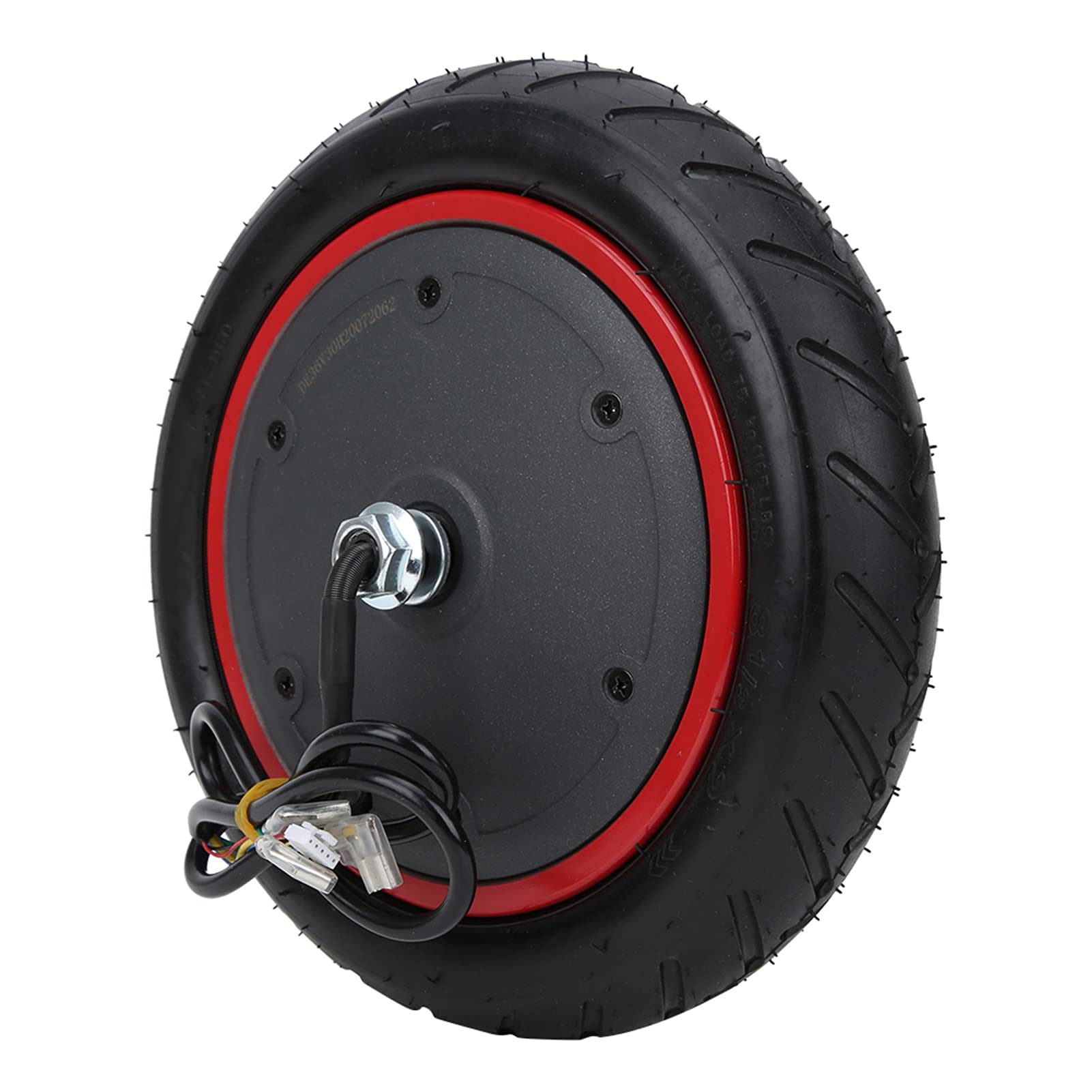 Rueda de Patinete Eléctrico, Neumático de Patinete Inflable de 240 Mm con Motor sin Escobillas de 350 W Y 36 V para M365/M365 Pro Accesorios De Modificación De Bicicletas Eléctricas.