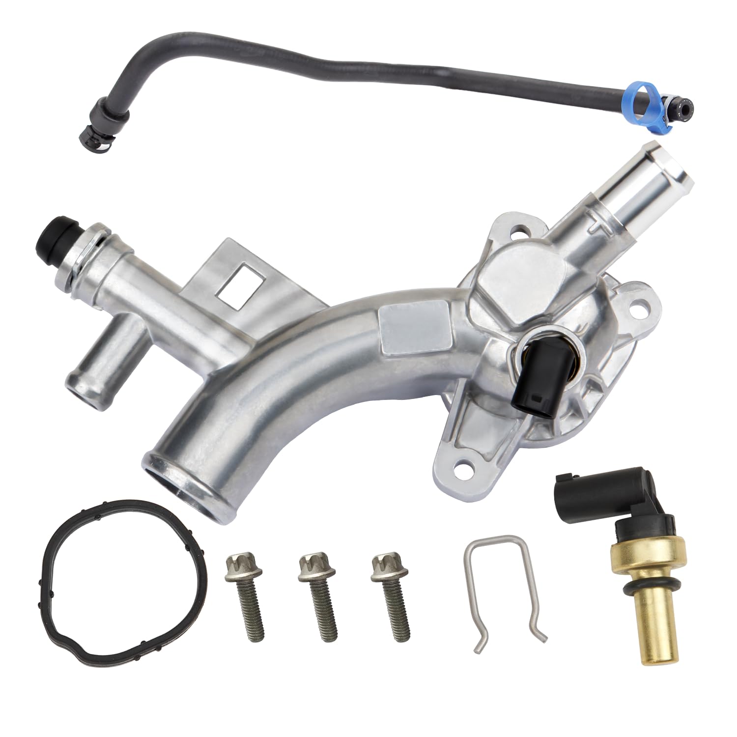 Amazon.com: MILIPARTS Upgraded Aluminum Engine Coolant Housing