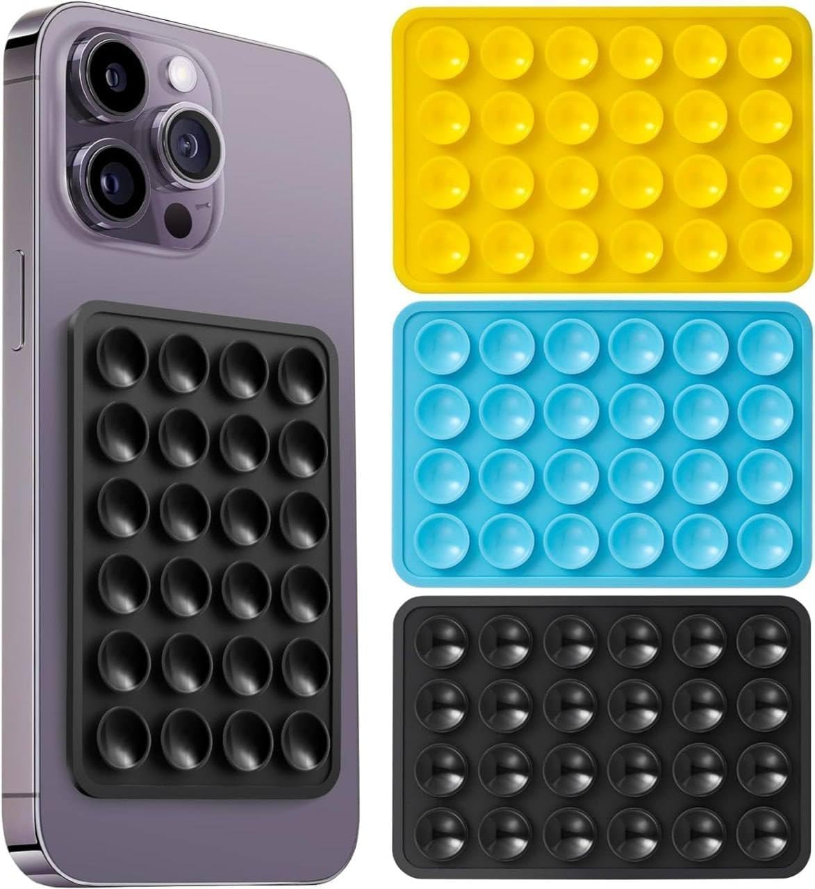LISHER Octopus Phone Holder Silicone Suction Phone Case | Hands-Free Anti-Slip Fidget Toy for Mobile | Mirror/Shower/Phone Holder for Videos & Selfies | Mobile Back Case multicolur (Pack of 2)-image-34