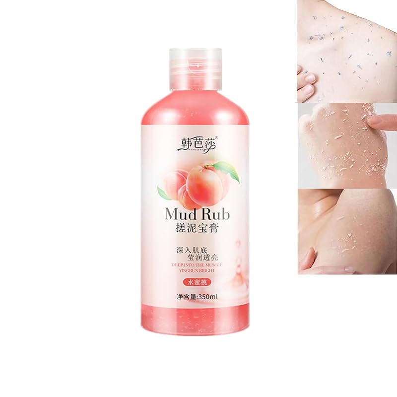Esfoliante corporal de lama Peach DafPrauy, 350 mL