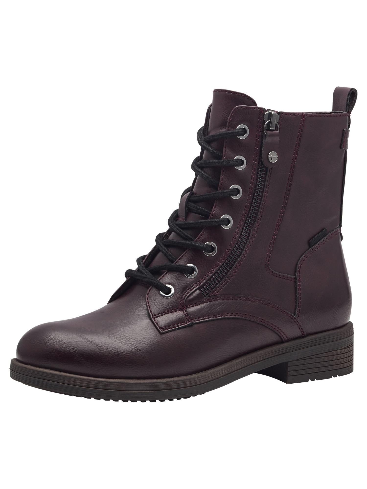 Tamaris Women's Vegan Boots, Merlot, 39 EU