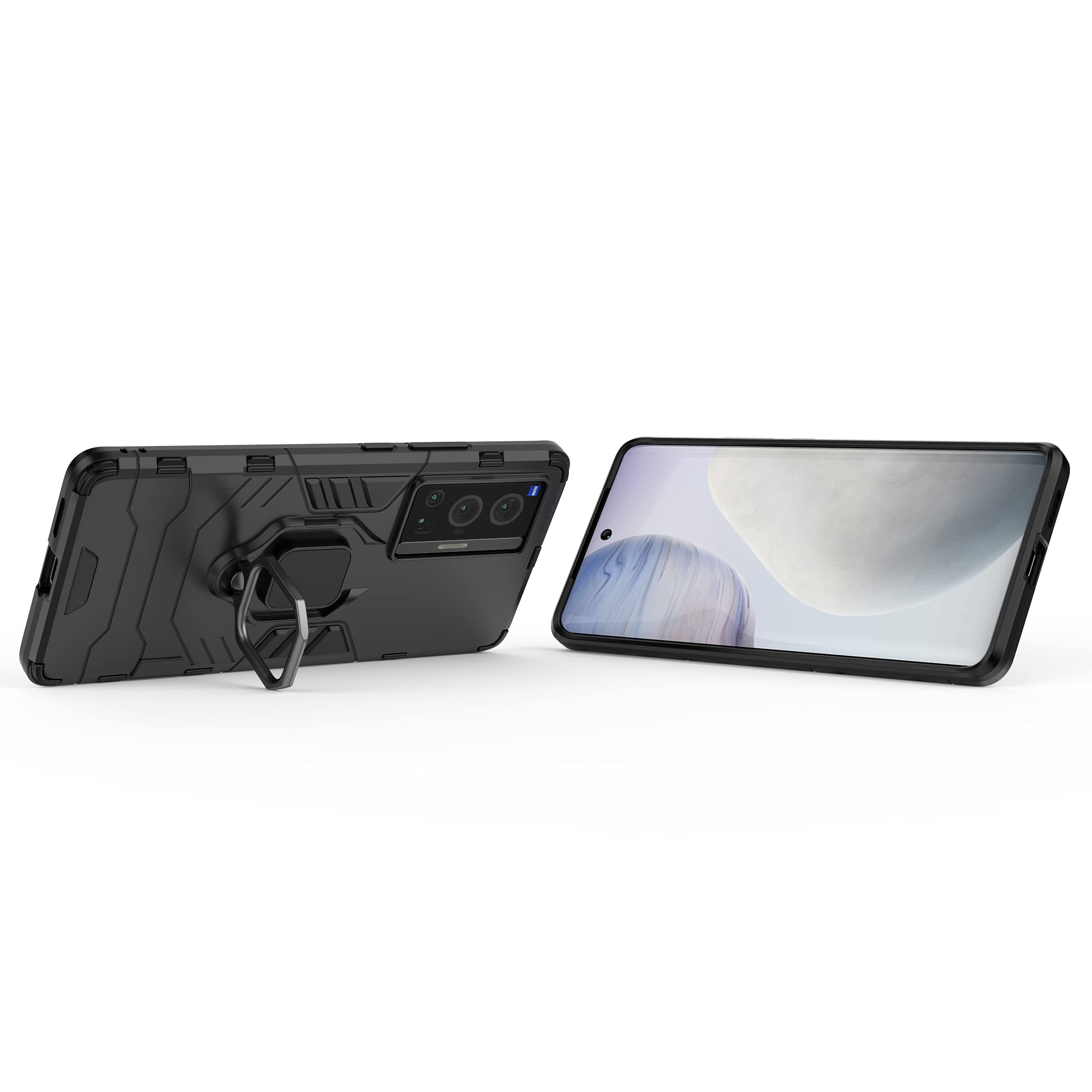 Cover per vivo X90 Pro Custodia, Assorbimento degli urti, Staffa