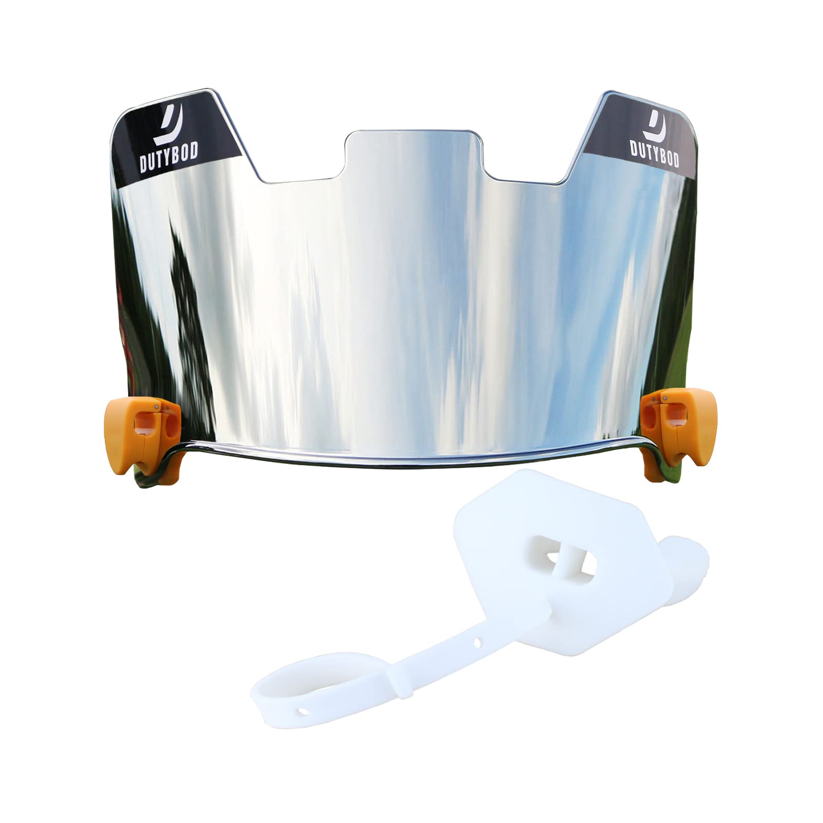 Football Visor The Football Helmet Eye-Shield for Youth & Adults (Silver)