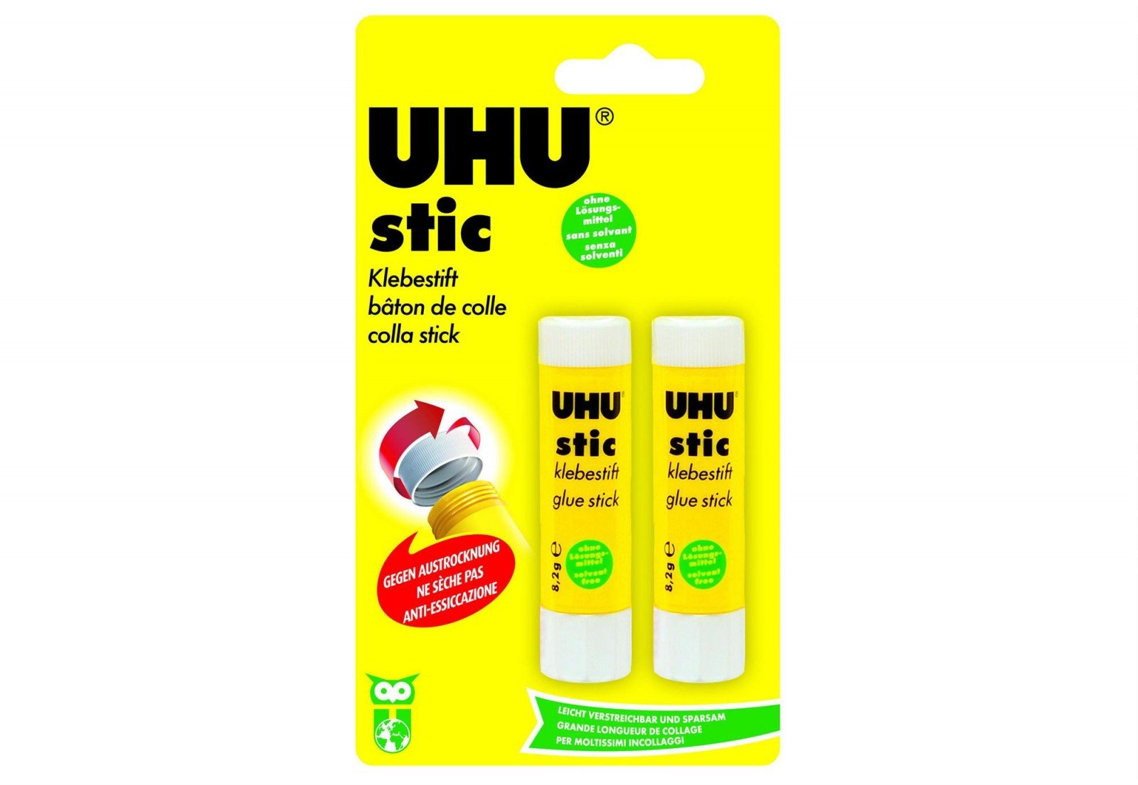 UHU Stic Magic Glue Stick 8.2g Pack of 24 Solvent