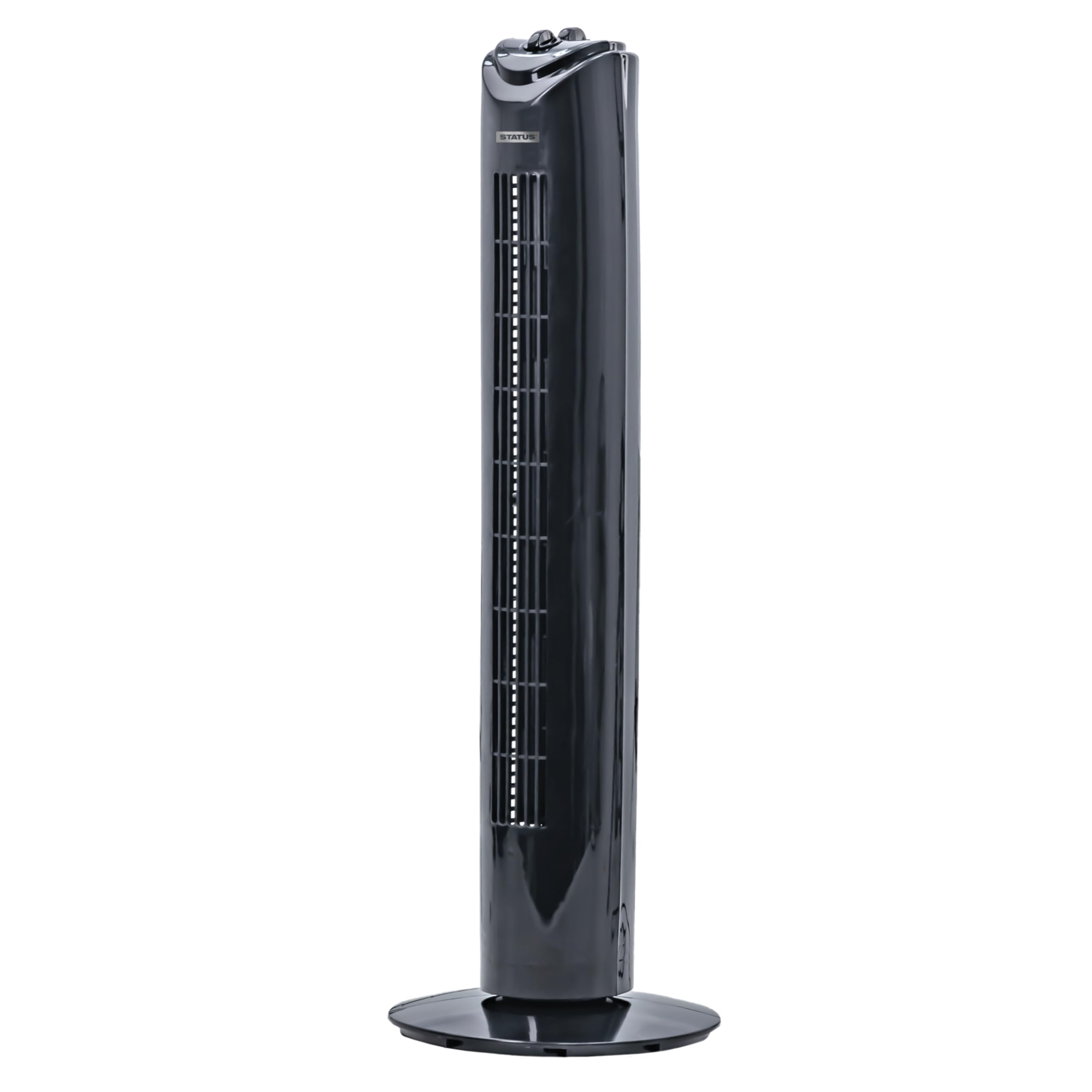 Status 32-Inch Tower Fan with 3 Speed Settings, Oscillating Slim Cooling Fan for Living Room, Bedroom and Office Use, Black (S32BTOWERFAN1PKB)