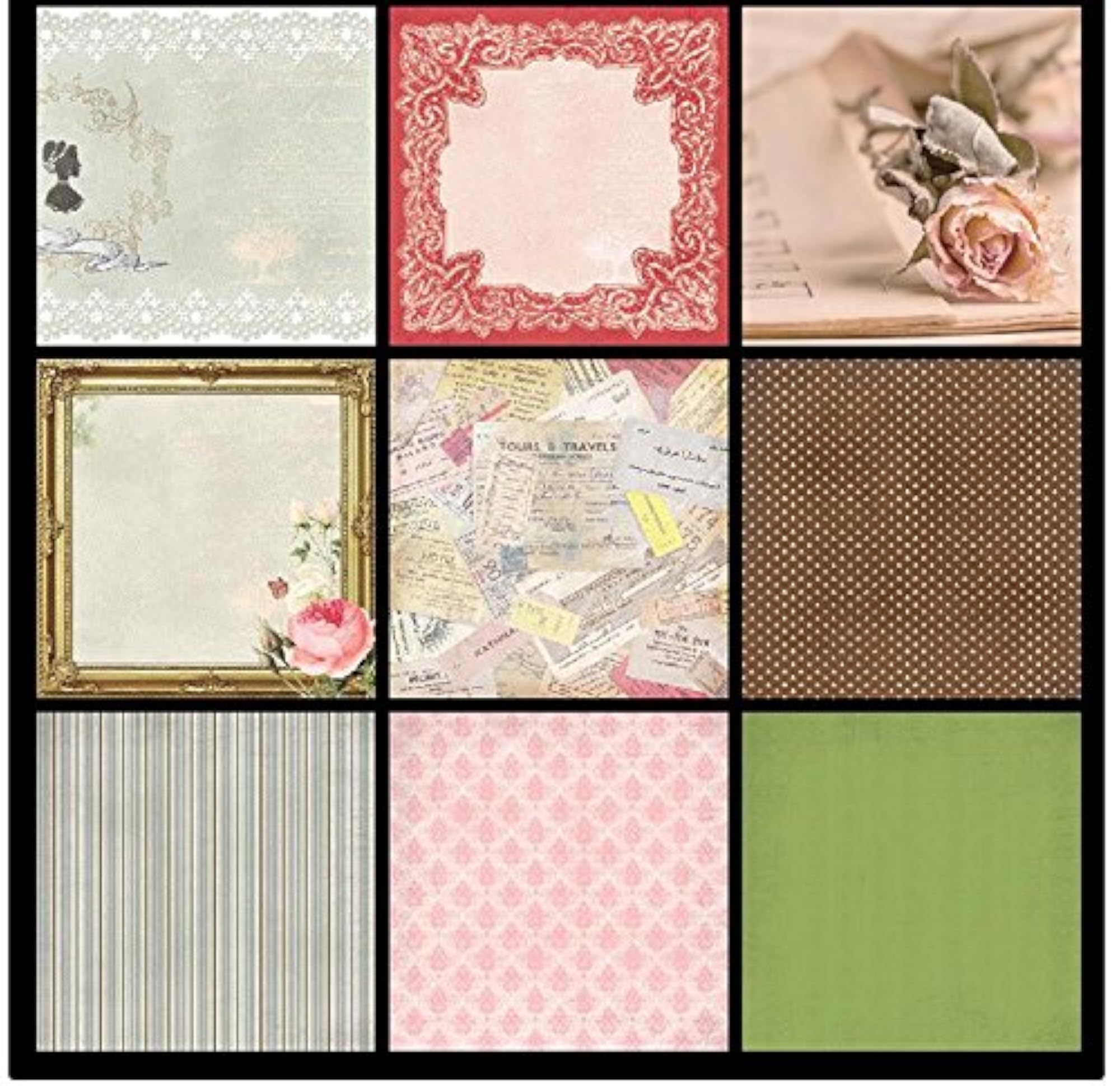 Pattern Printed Papers for Art & Craft (VS12011)