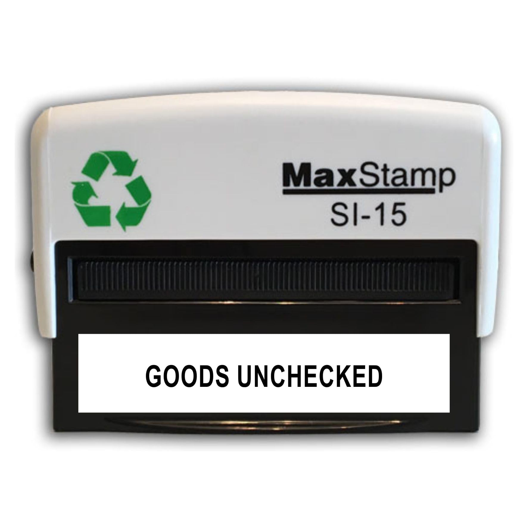 Goods Unchecked Self Inking Stamp
