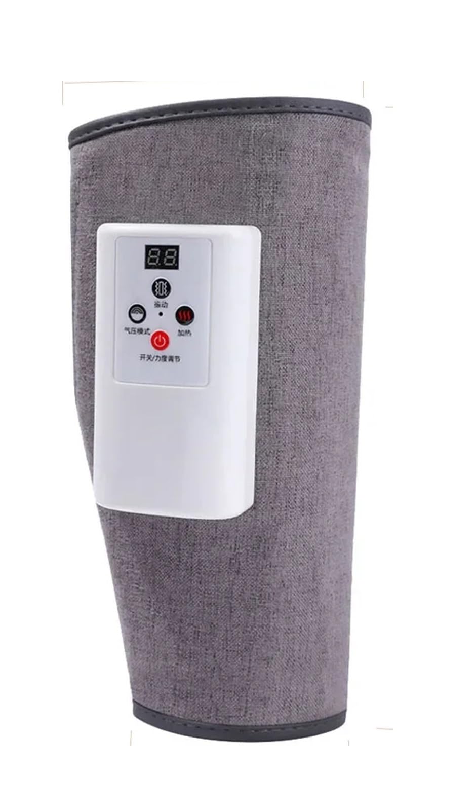Masajeador eléctrico vibratorio for piernas, terapia de presión profesional con compresa caliente, masaje pies, aire que comprime los músculos for aliviar el dolor Seguro de usar(Single)