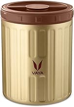 VAYA PRESERVE 440 ml, Thermal Insulated Stainless Steel Meal Container, Meal Jar, Portable Lunch Box, Salad Box, 1 x 440 ml, Color - Gold