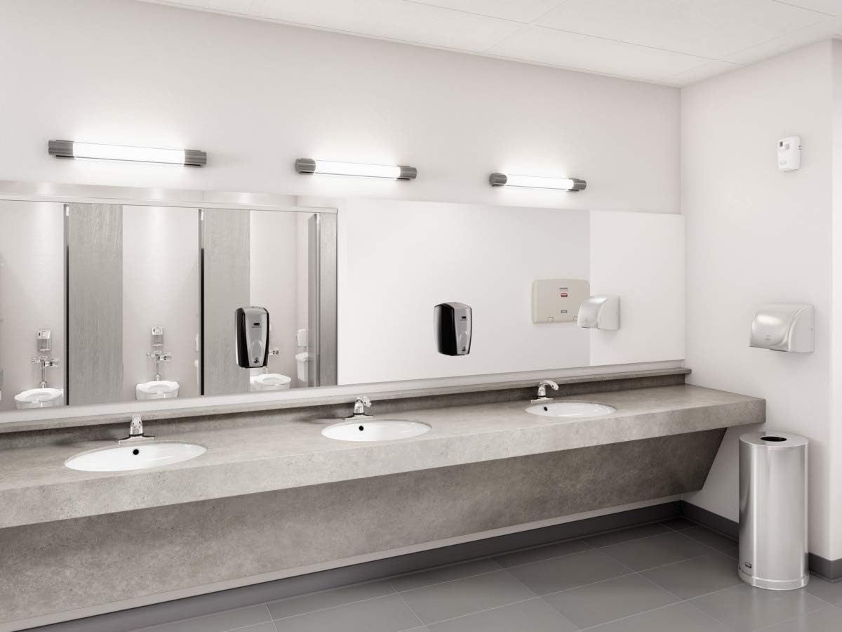 White and Gray Automatic Foaming Soap Dispenser