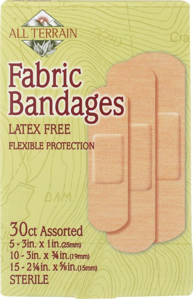 Assorted Fabric Bandages 30 CT