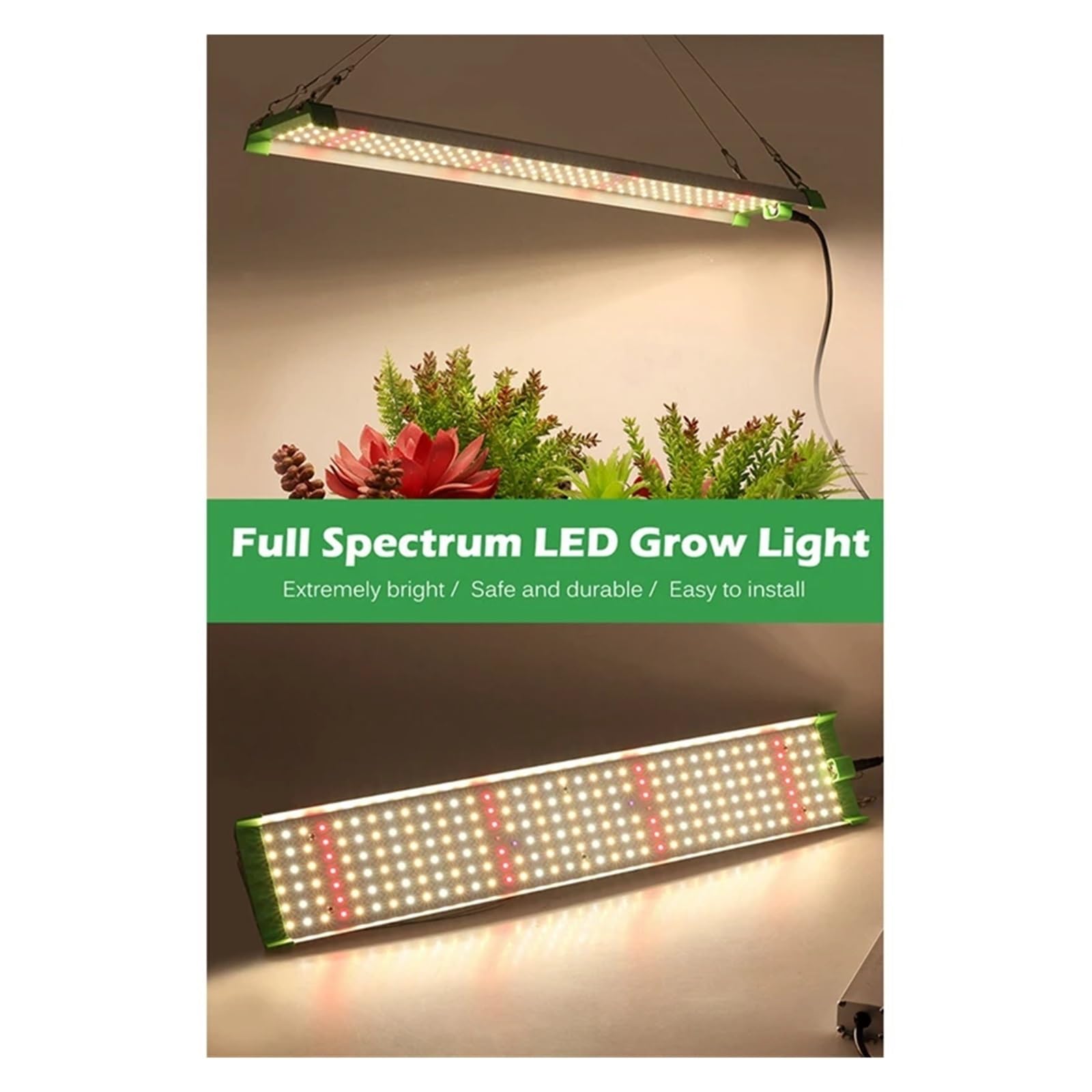 Lampe de Plante, 85W LED élèvent la lumière avec la Lampe de Croissance de Plante à Spectre Complet LM281B for l'usine hydroponique de Serre d'intérieur