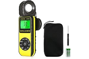 BTMETER BT-881D Digital Photometer: Measure Light from 0.01 to 400,000 Lux