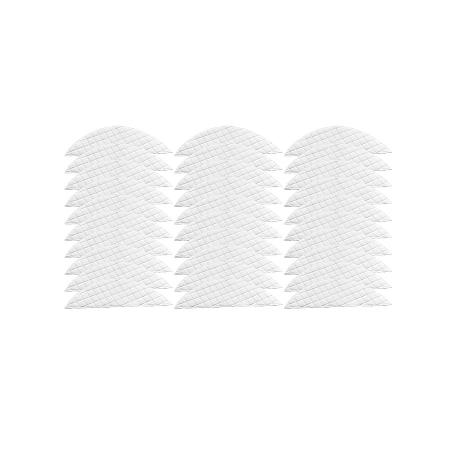 VIXWDRUTY Mop Cloth，Compatible For Lydsto，R1 S1 R1D R1A Robotic Vacuum Cleaner Parts Cleaning Cloth Mop Rags Pads Accessories(30pcs)