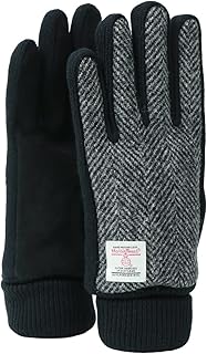 [Harris Tweed] [ハリスツイード] 手袋 防寒グローブ ツィード素材