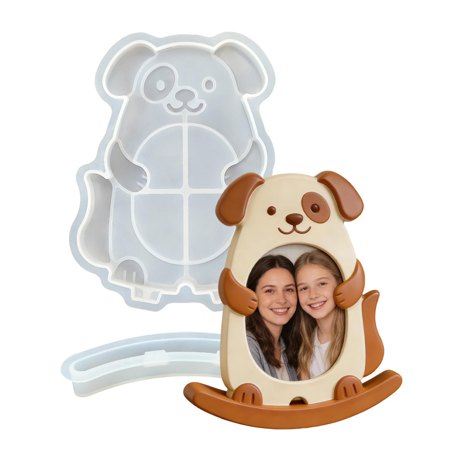 Epoxy Resin Molds,Easy Release Cute Craft Supplies - Picture Frame Molds for Epoxy Resin | for Wax Plaster Photo Frame Home Decor Party Favors Art Projects Holiday