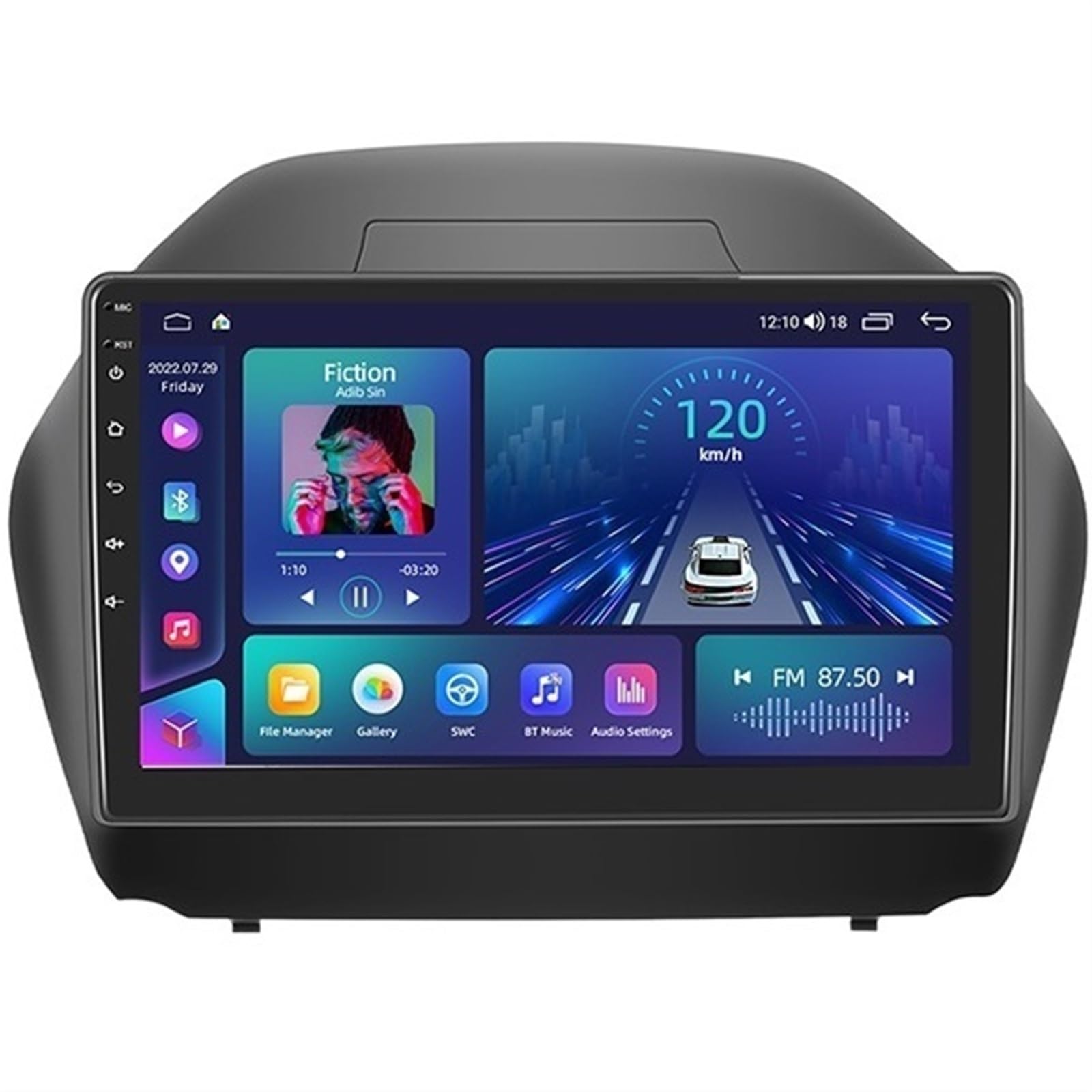Nawigacja satelitarna Radio Samochodowe Multimedialny Odtwarzacz Wideo Nawigacja GPS(1 16G)