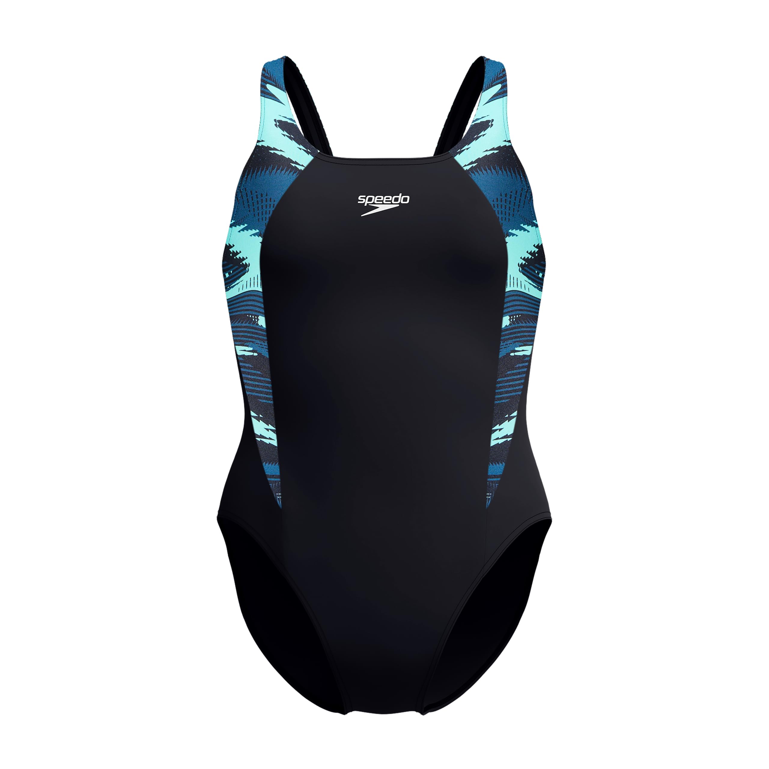 Speedo Damen HyperBoom Splice Muscleback Badeanzug | Klassisches Design | Schnell trocknend | Training | Fitness | Chlorbeständig Schwimmbekleidung