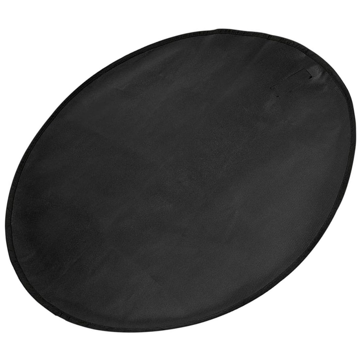 Alfombrilla silicona de fibra protectora redonda para barbacoa exterior y patio