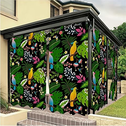 Linfye 2022 Upgraded Gazebo Patio Outdoor Curtains Waterproof Cover