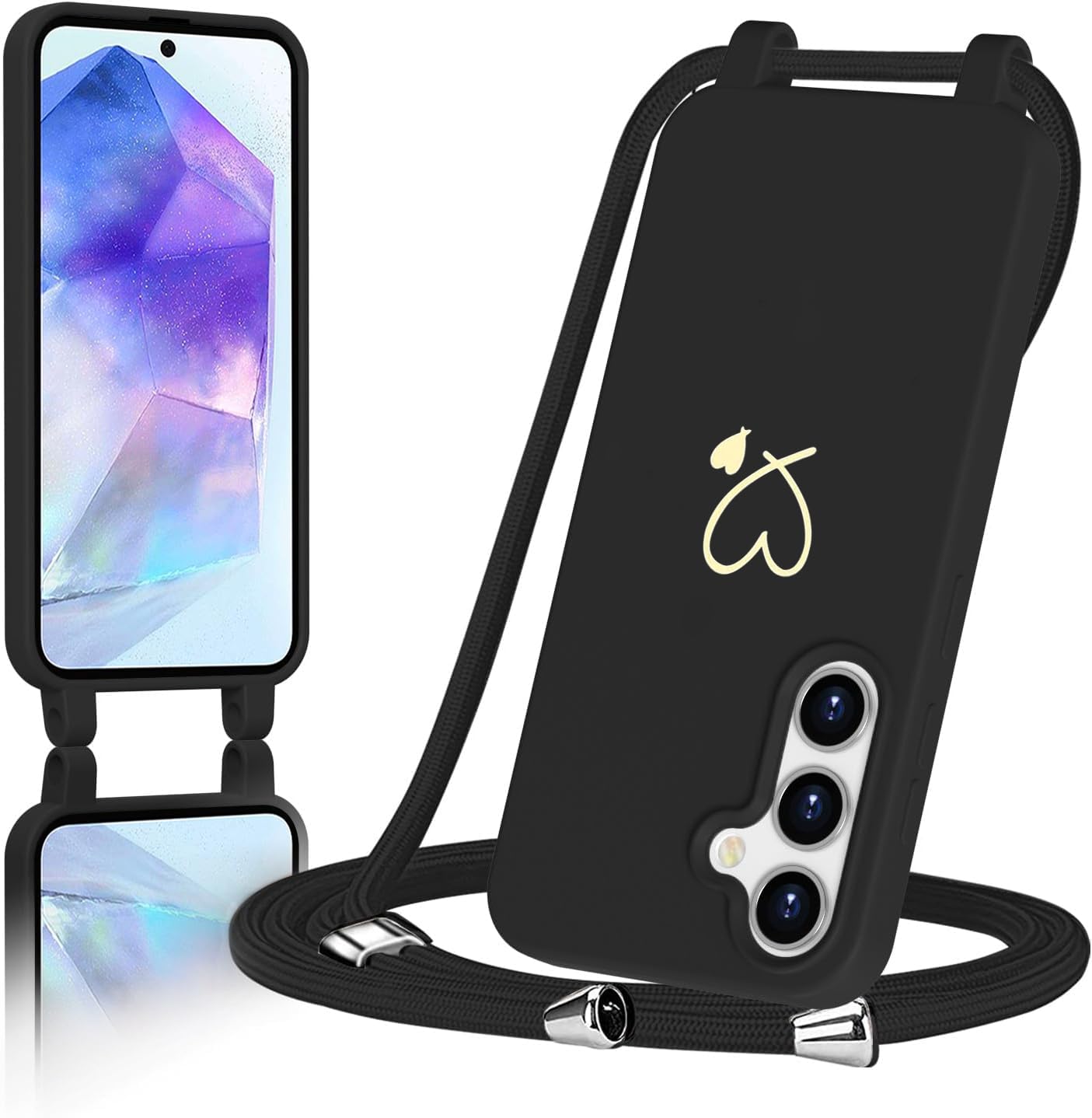 AoozeFon Handyband für Samsung Galaxy A56/ A36 5G Hülle mit Band