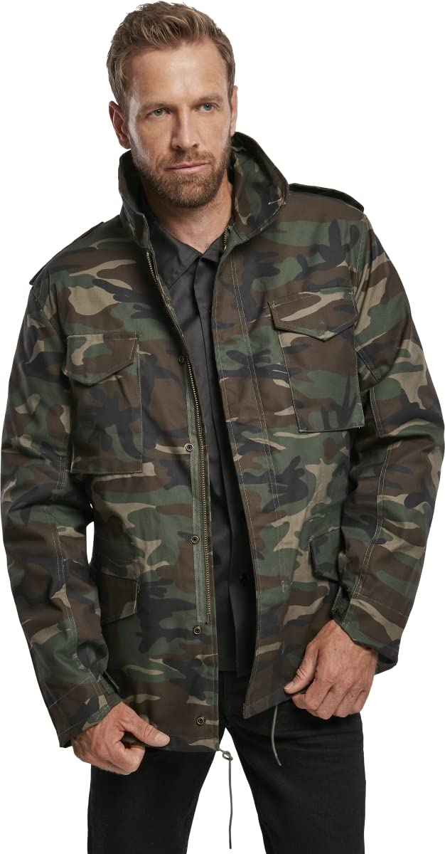 Brandit M65 Standard Kurtka M??czy?ni, wielokolorowy (Woodland 10)., 6XL