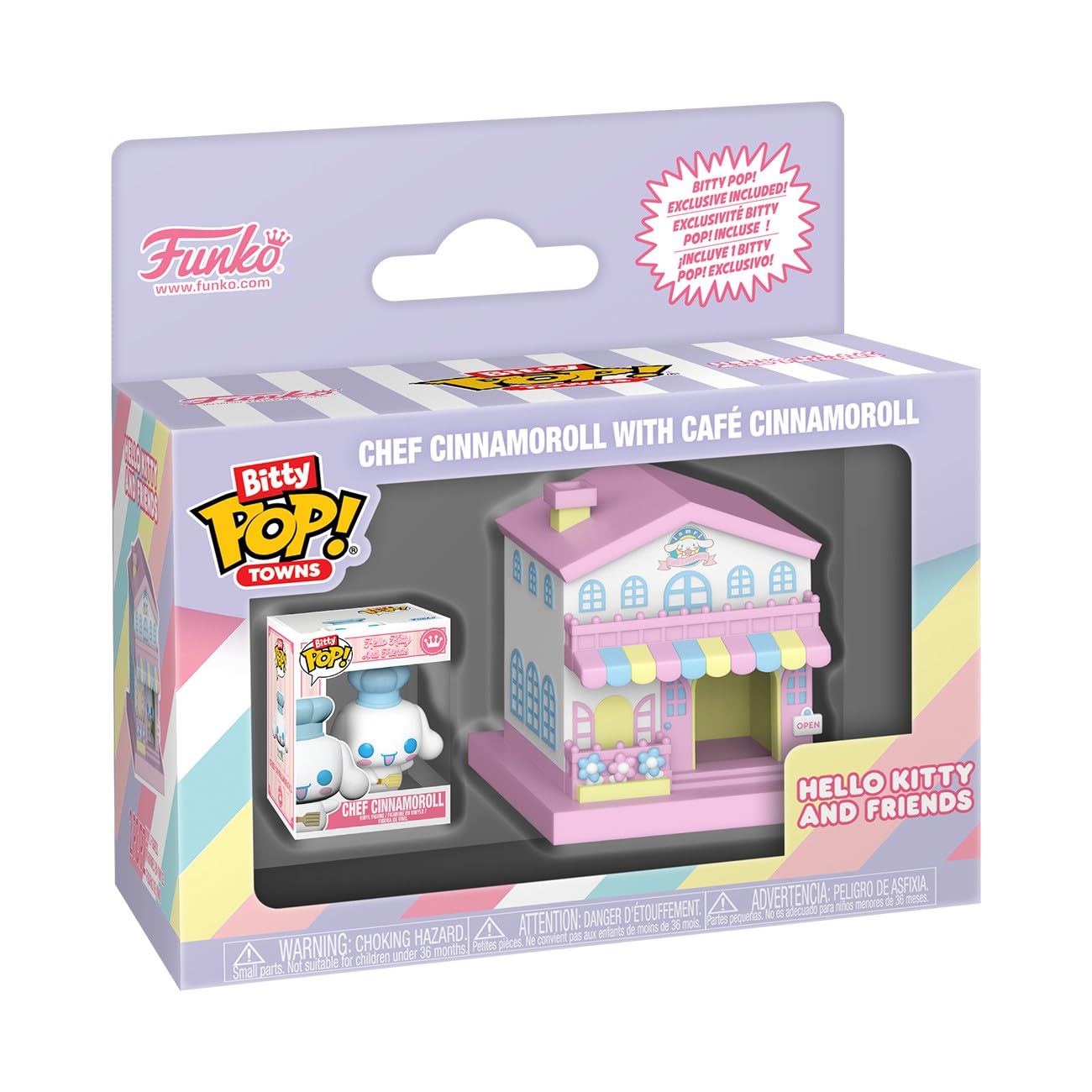 Funko Bitty POP! Town: Hello Kitty - Cinnamoroll Café