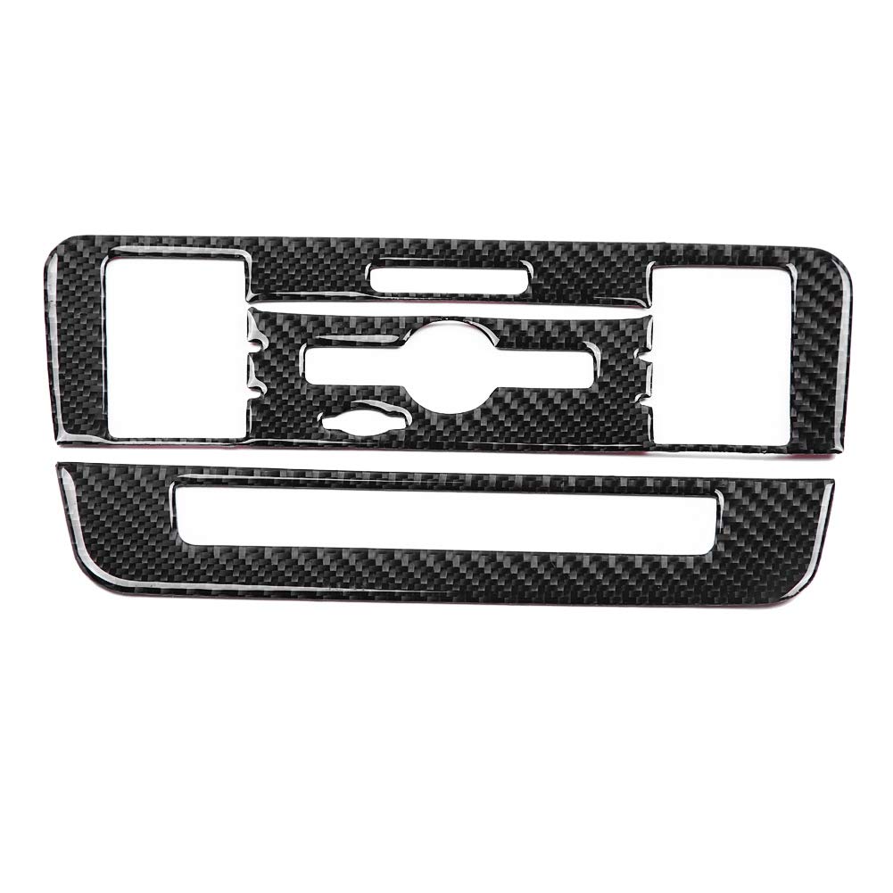 Carbon Fiber CD Air Conditioning Control Panel Cover for A Class 2013-2018 for B Class 2012-2018 for CLA 2013-2017 for GLA 2013-2018
