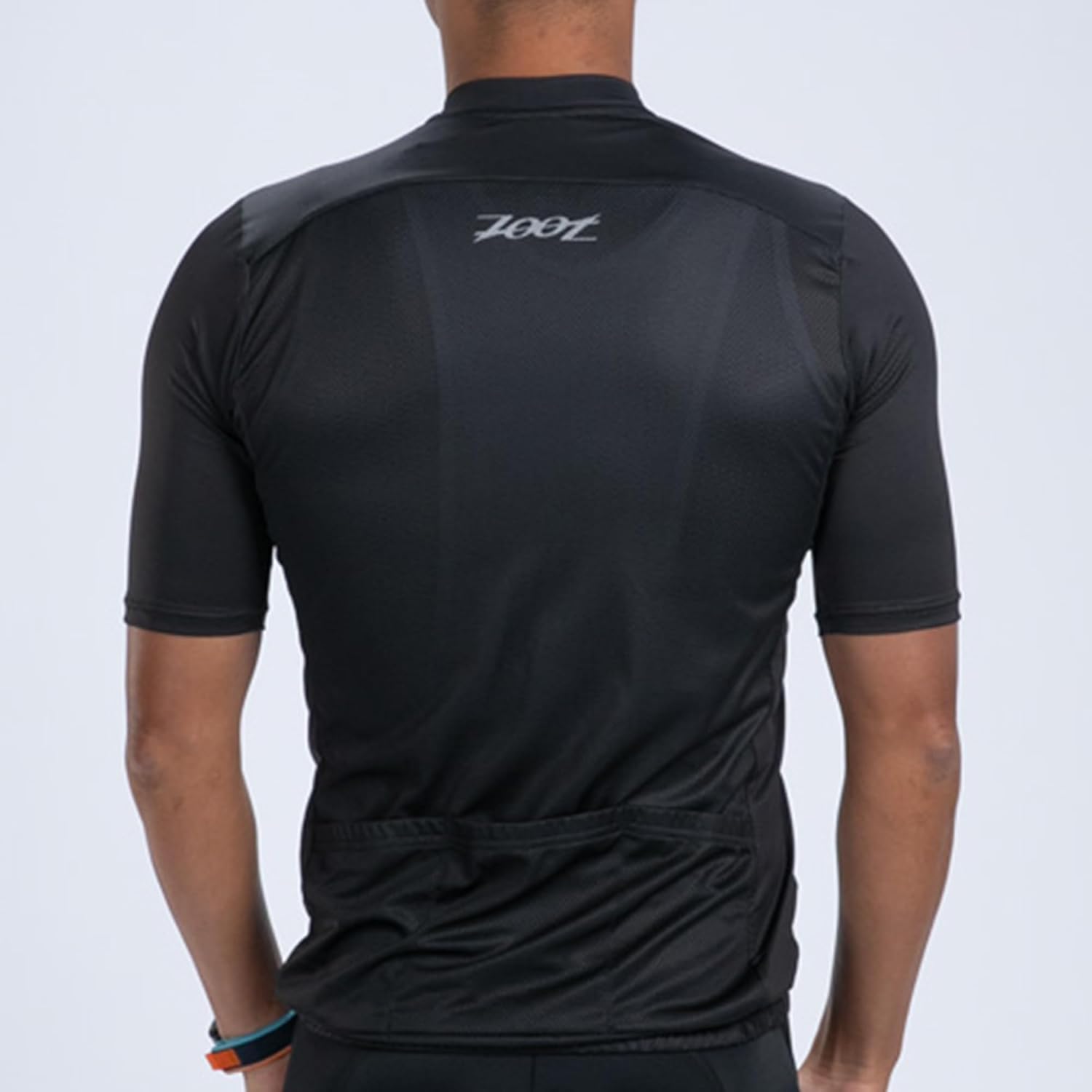 Zoot Men's Core Cycling Jersey, Breathable Short Sleeve Road Bike Tri Jersey, Moisture Wicking, 3 Rear Pockets, UPF 30 Fabric