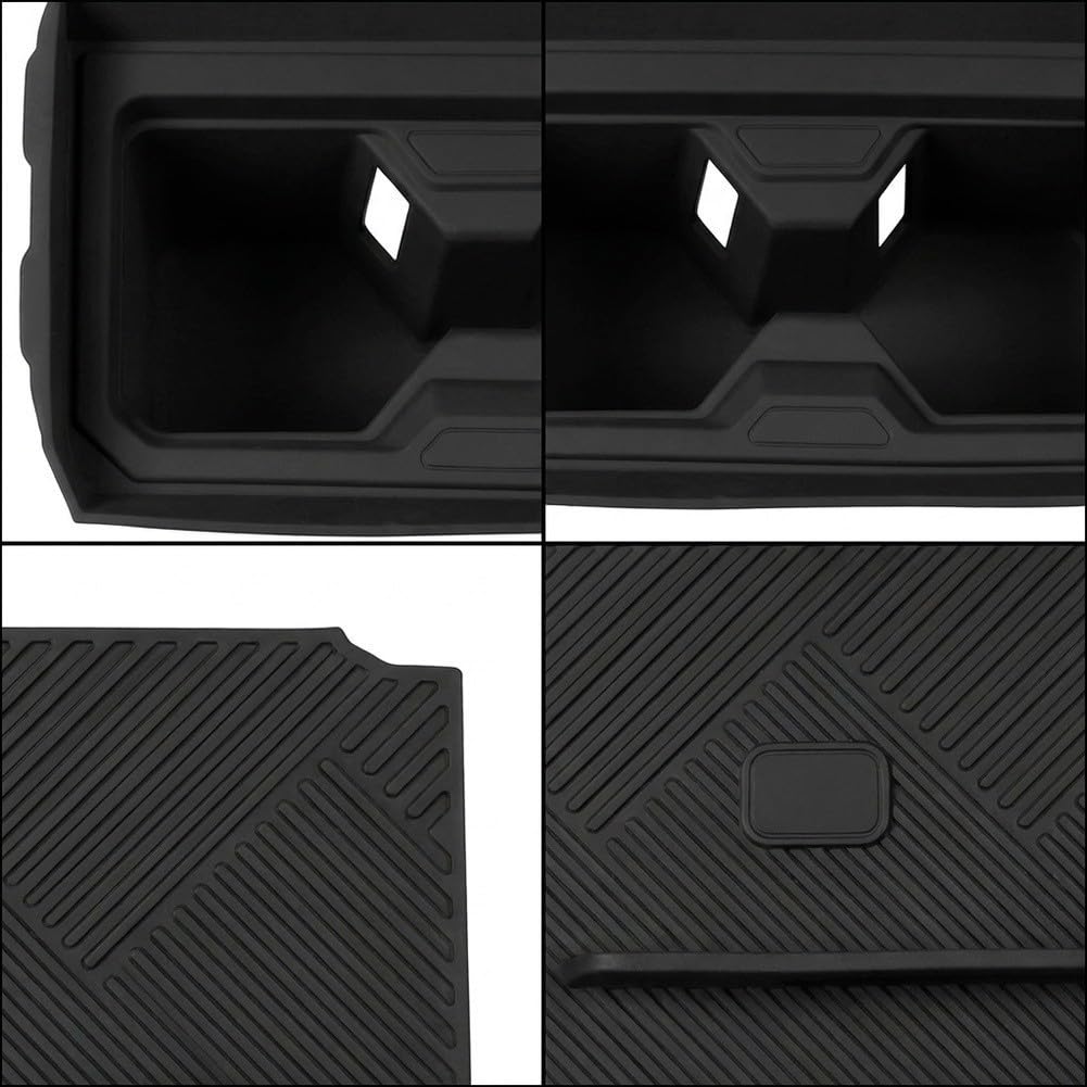 para forro Antideslizante Portavasos Plástico Negro Para Toyota para tacoma