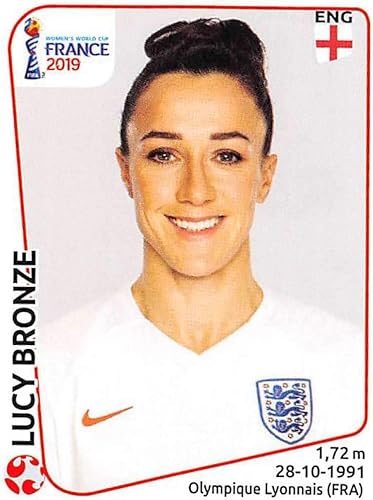 2019 Panini FIFA Women's World Cup France Album Stickers (Individual Sticker Only) Soccer #255 Lucy Bronze England 2 Inch by 2 12 Inch Collectible