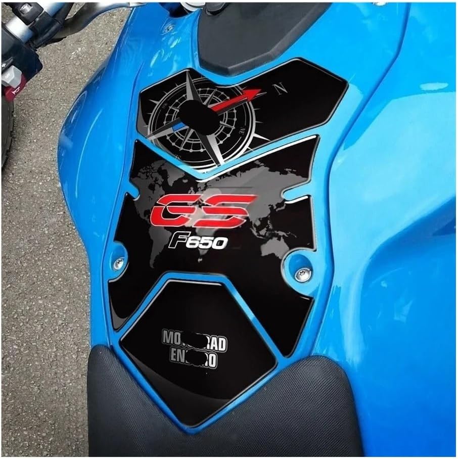 Tank Traction Pad Motorcycle Fuel Gas Tank Pad Protector Stickers for F650GS 2008-2012
