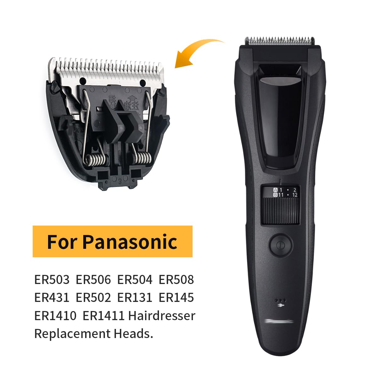 Ersatz-Scherkopf Für Panasonic ER503 ER506 ER504 ER508 ER145 ER1410 ER1411 ER131
