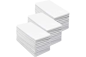 Simpli-Magic Flour Sack Kitchen Towels in Generous Pack for an Efficient Kitchen