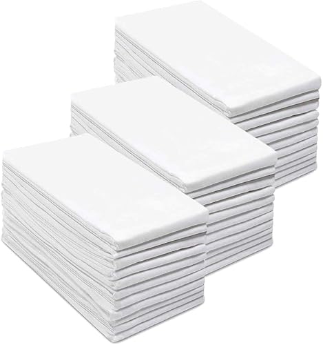 Simpli-Magic Flour Sack Kitchen Towels 24"x24" (12 Pack) – 100%