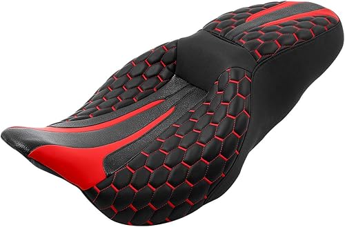 Asiento de pasajero para Harley Touring Road King Street Glide Electra Glide Road Glide Tri-Glide CVO 2009-2022