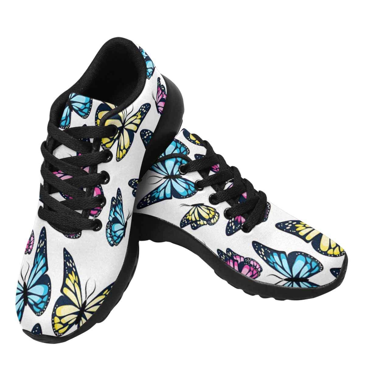 InterestPrint Women's Running Shoes Lightweight Non-Slip Breathable Walking Shoes Bird, Animals Eyes