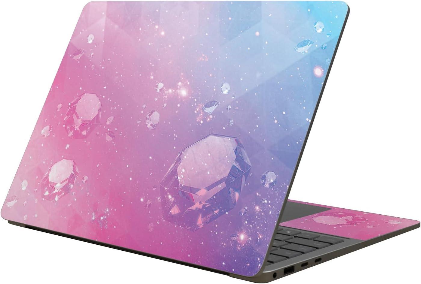 Phone Skin Compatible with Microsoft Surface Laptop 13.8" 8th Edition (2026) - Pink Diamond - Premium 3M Vinyl Protective Wrap Decal Cover - Easy to Apply | Crafted in the USA by MightySkins